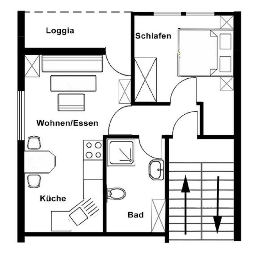 Ferienwohnung Haus Staffelbergblick 巴特司塔福斯坦 外观 照片